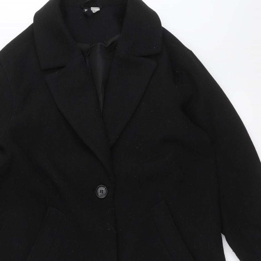 Divided by H&M Womens Black   Jacket Coat Size M