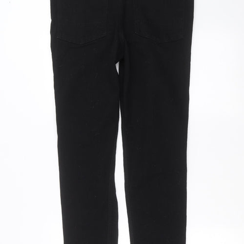 Boohoo MAN Mens Black  Denim Straight Jeans Size 36 in L30 in