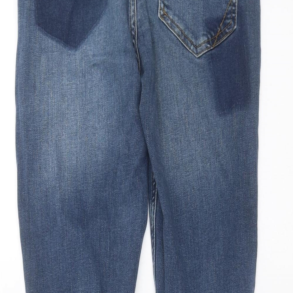 River Island Womens Blue  Denim Skinny Jeans Size 12 L25 in