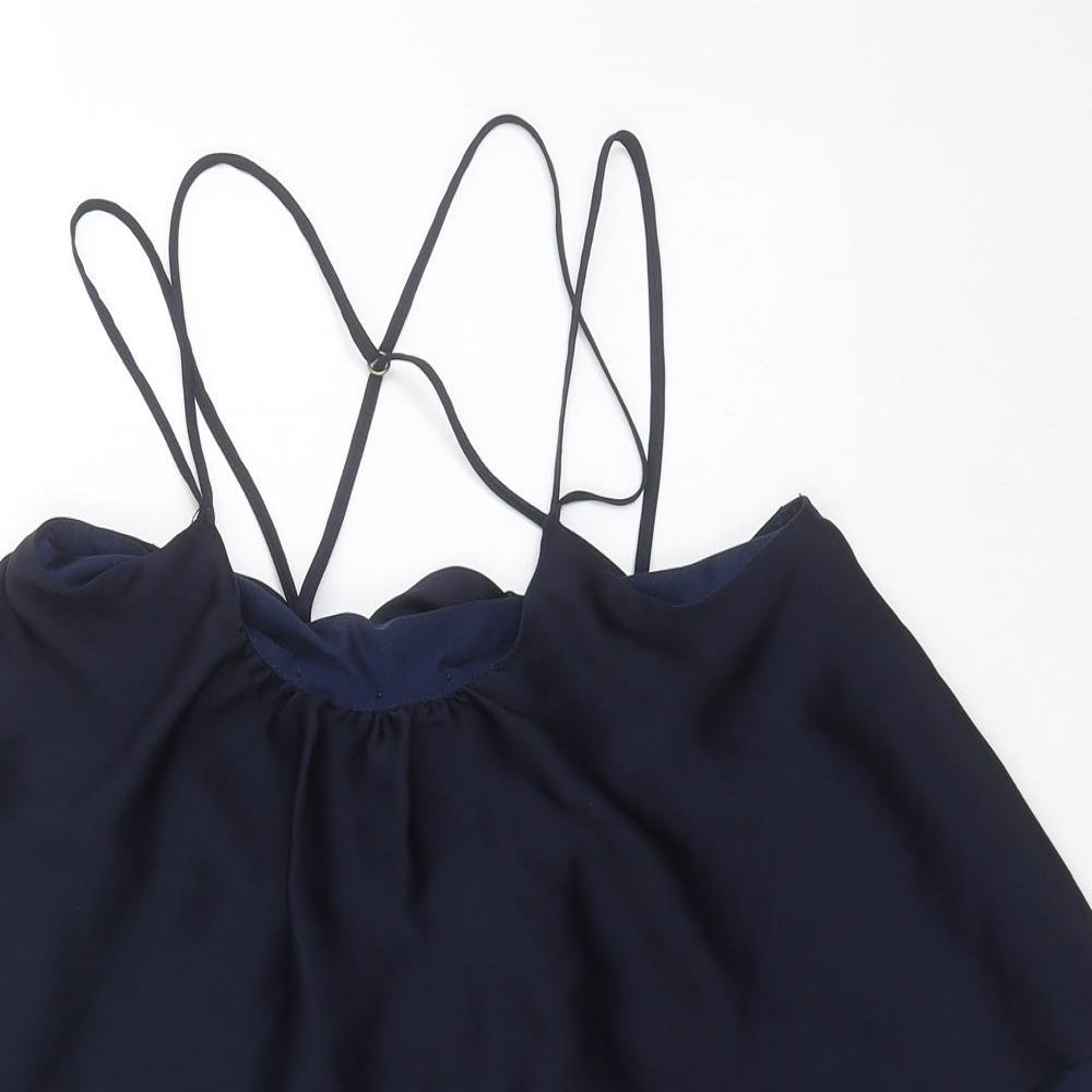 River Island Womens Blue   Basic Blouse Size 8