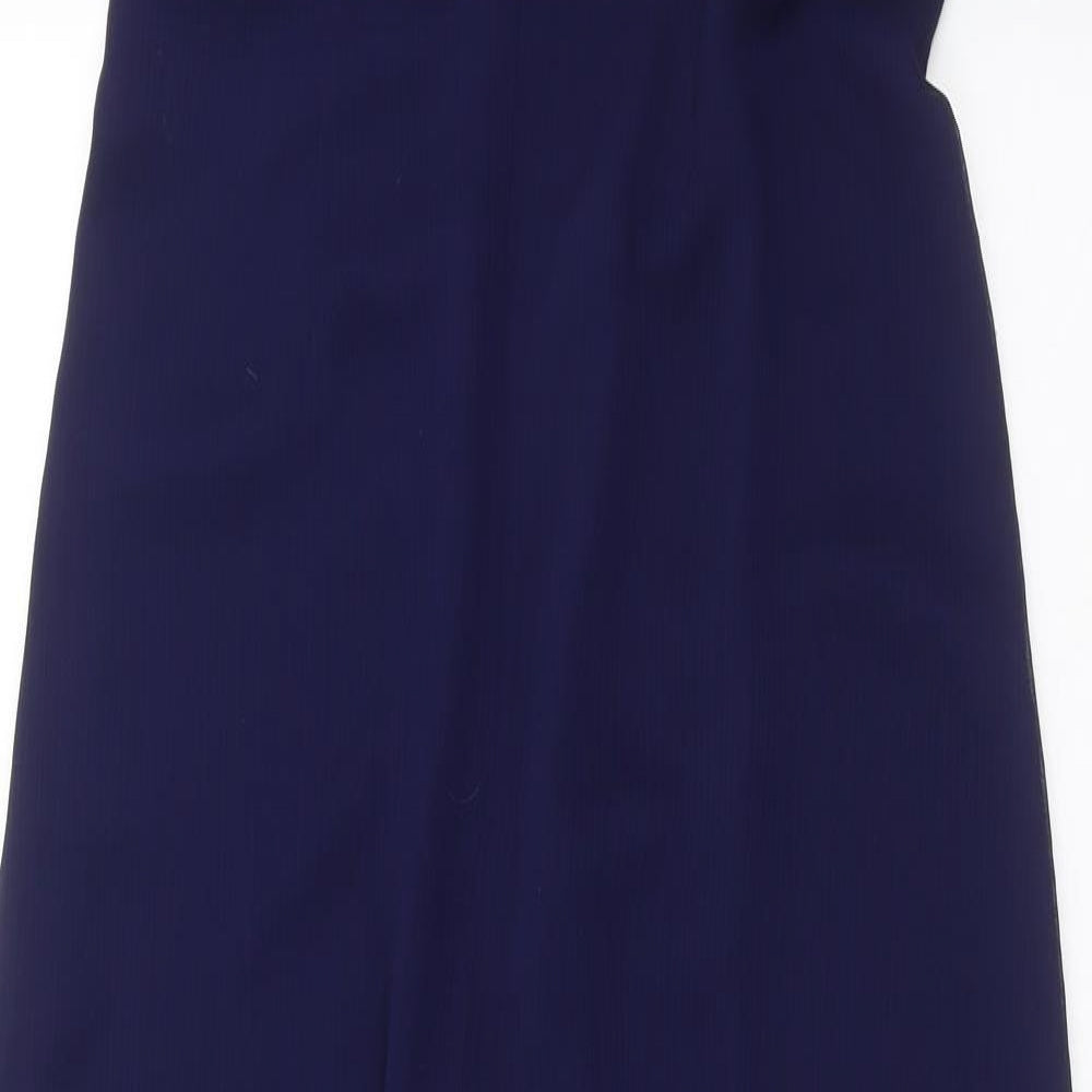 ASOS Womens Blue   Jumpsuit One-Piece Size 12 L33 in