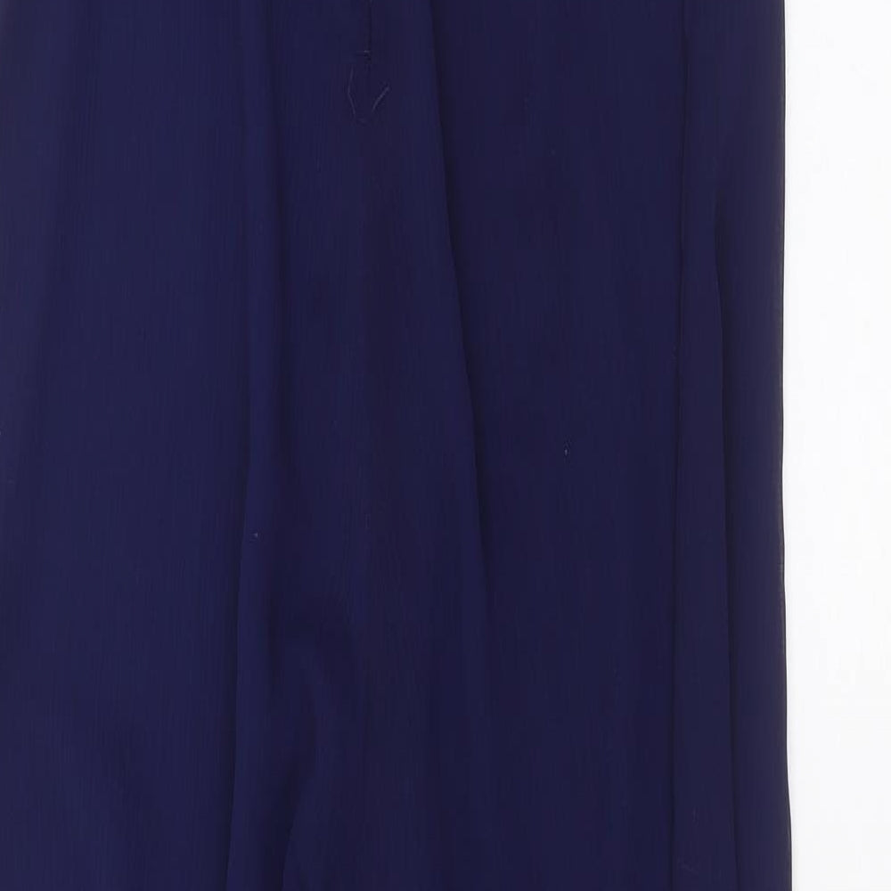 ASOS Womens Blue   Jumpsuit One-Piece Size 12 L33 in