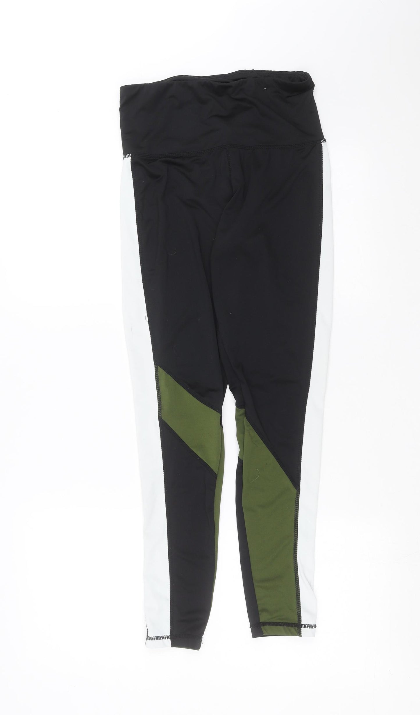 Primark Womens Black   Compression Leggings Size 10 L28 in