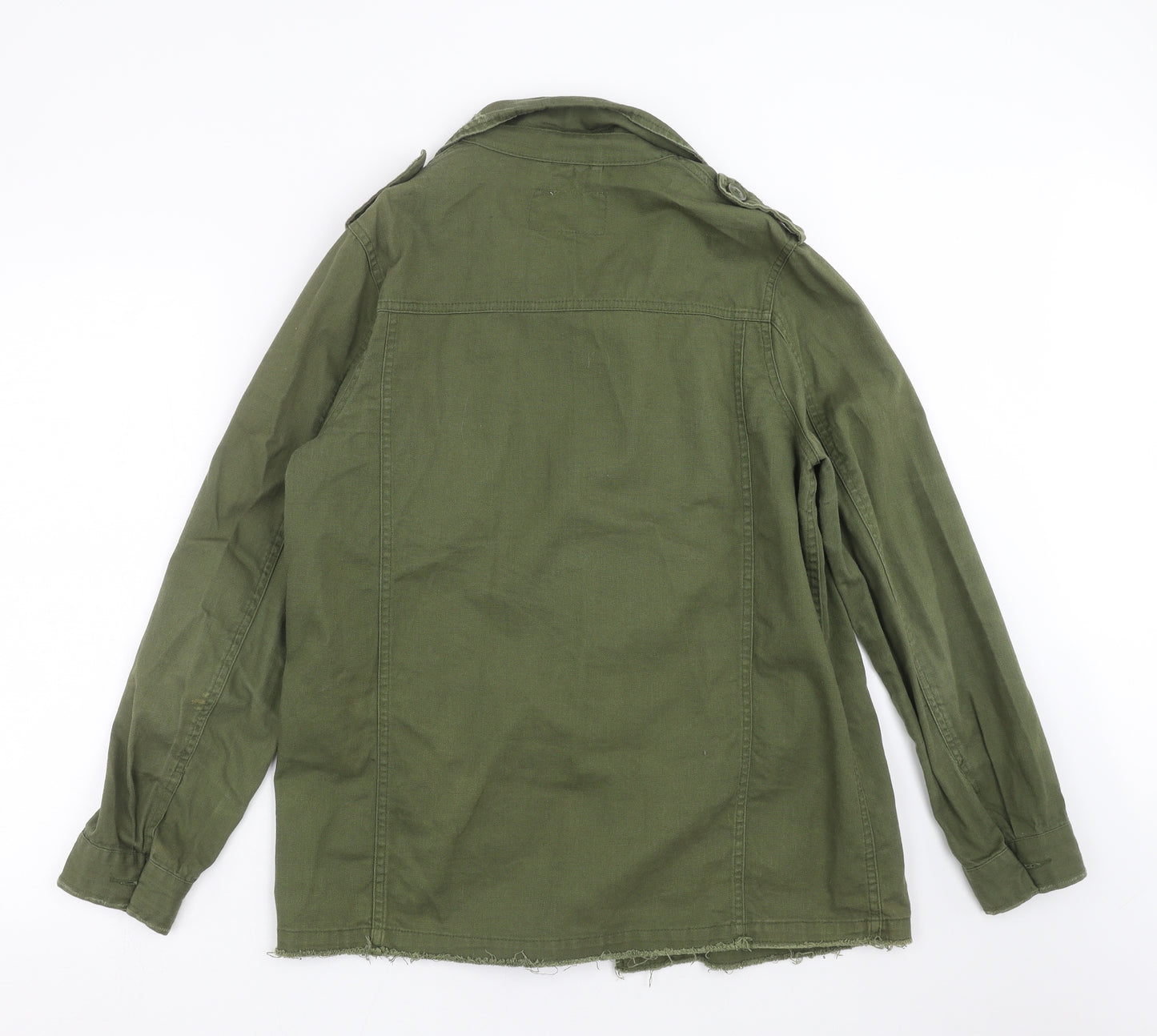 River Island Womens Green Floral  Jacket Coat Size 14