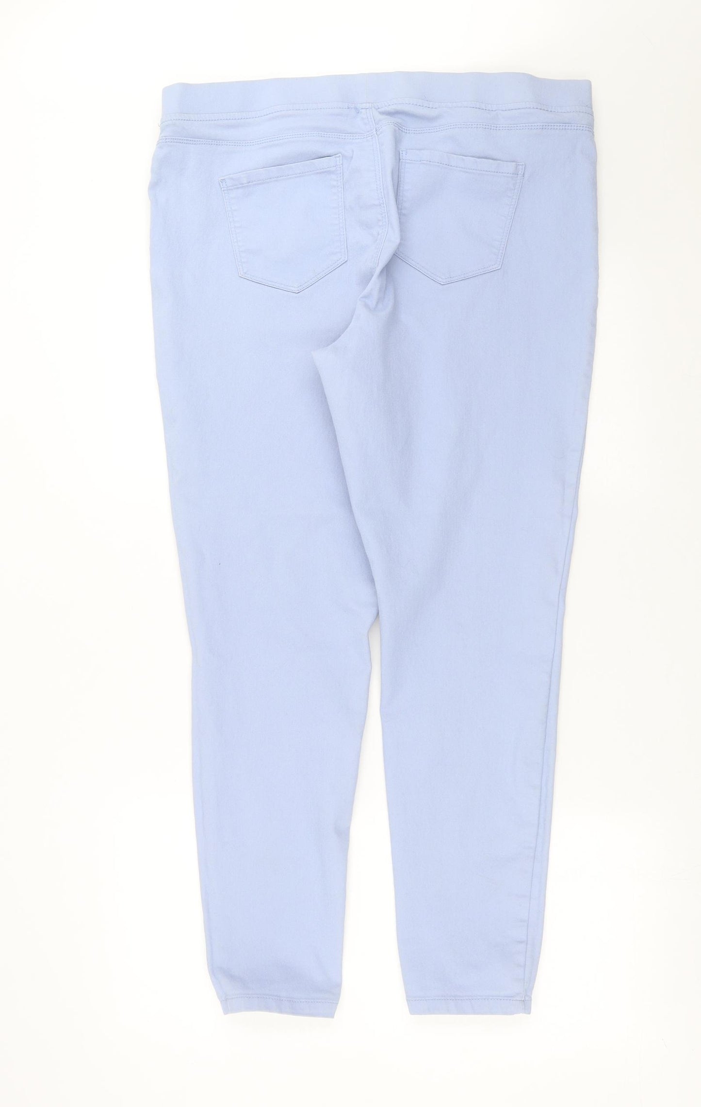 PEP&CO Womens Blue  Denim Jegging Jeans Size 18 L28 in