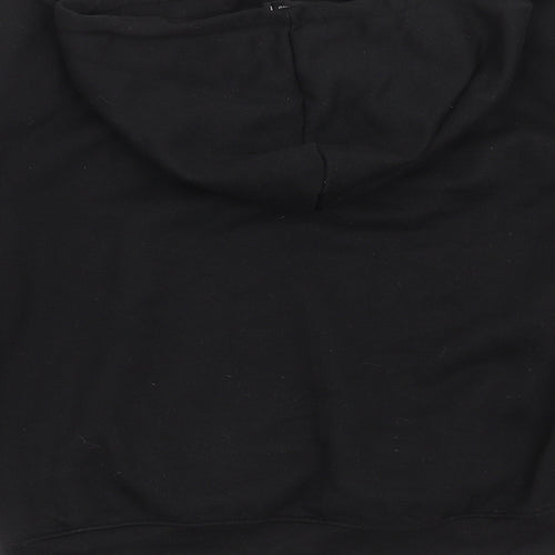 PRETTYLITTLETHING Womens Black   Pullover Hoodie Size M