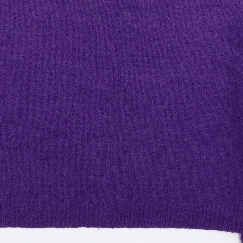 Primark Womens Purple  Knit Pullover Jumper Size 14