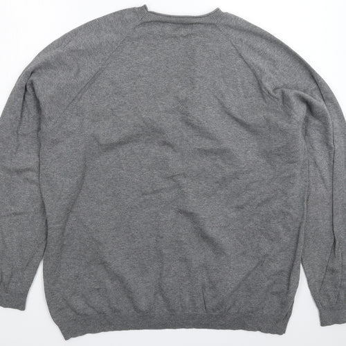 Gap Mens Grey  Knit Pullover Jumper Size XL