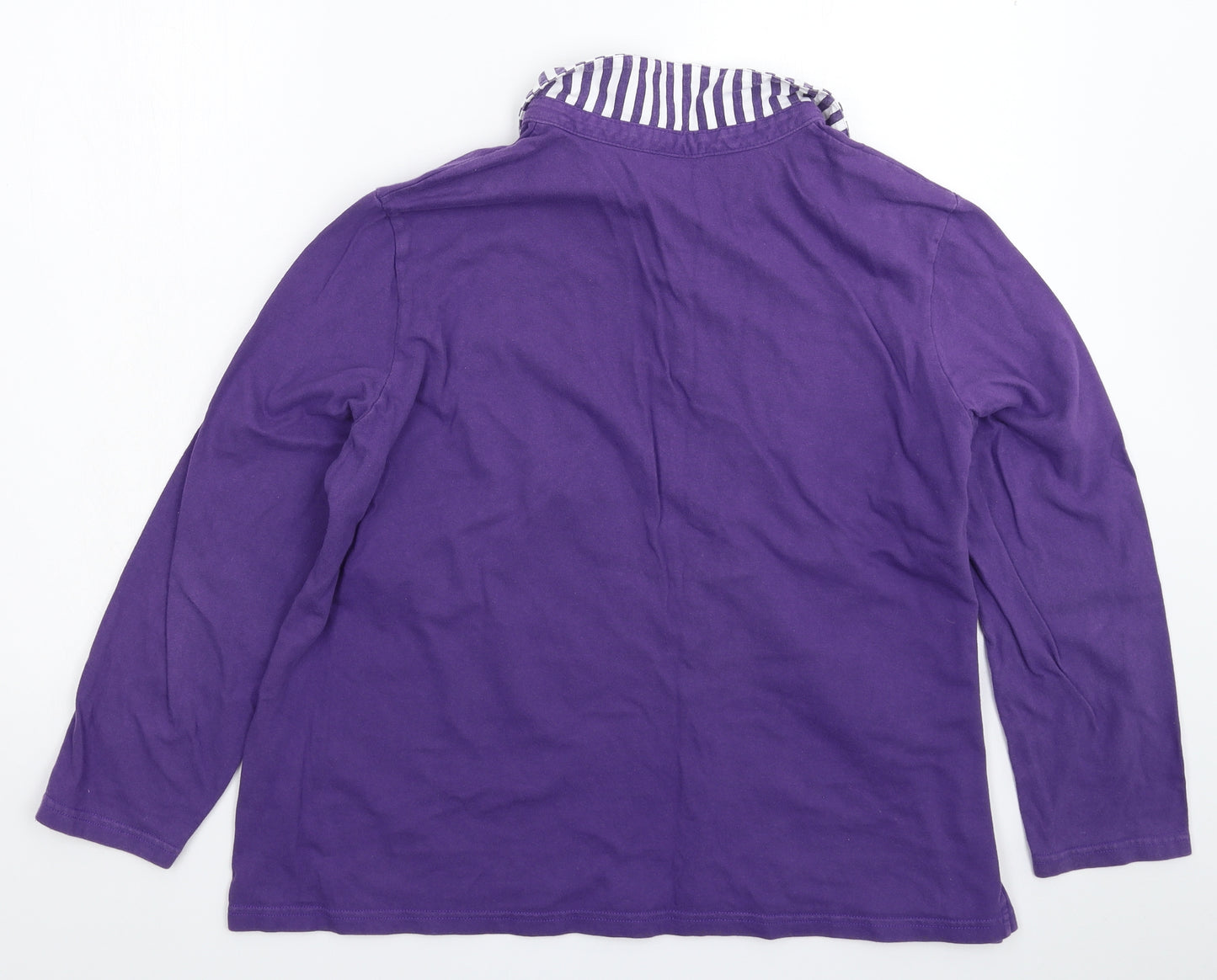 Damart Womens Purple   Basic T-Shirt Size 24