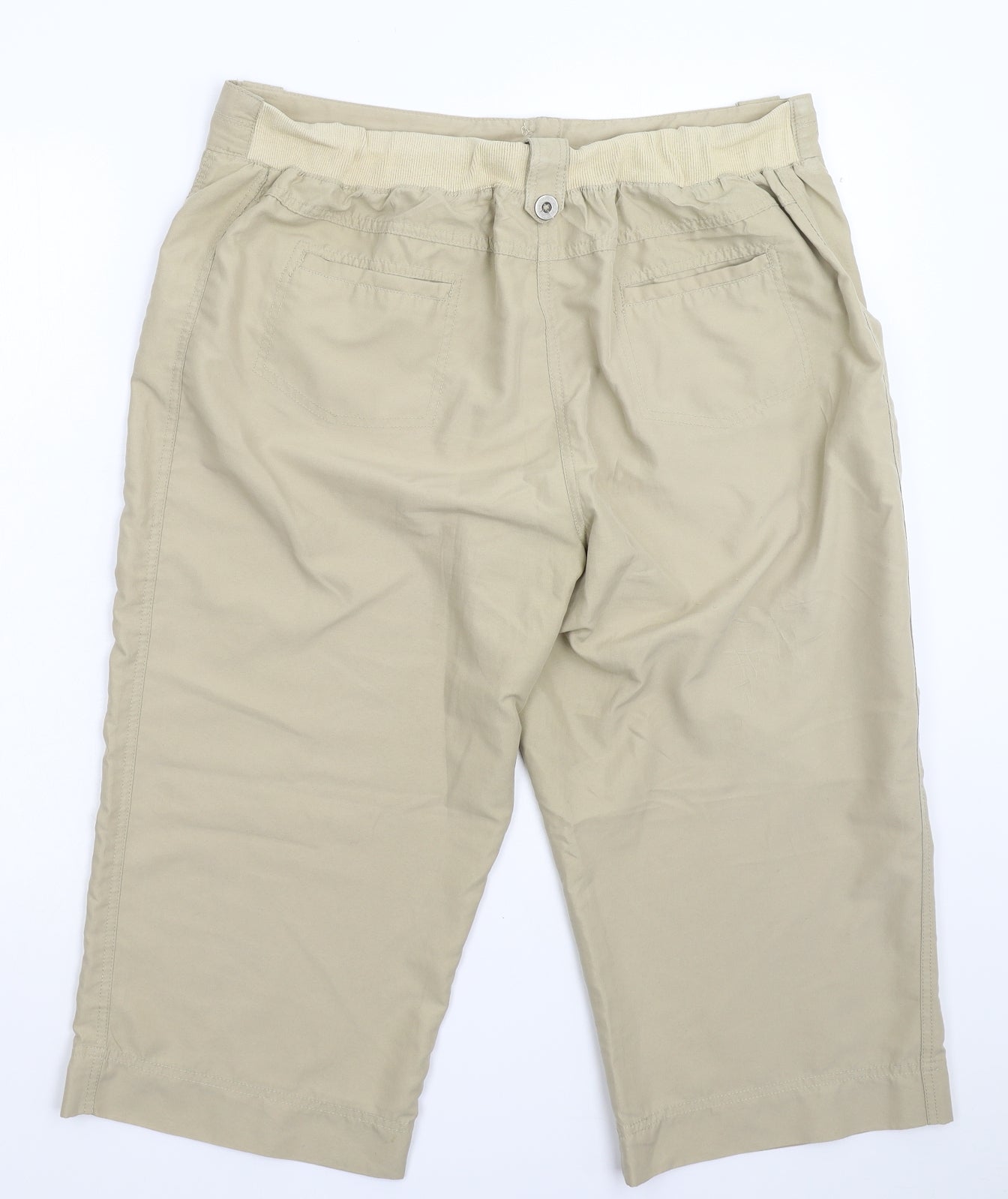 BHS Womens Beige   Bermuda Shorts Size 18