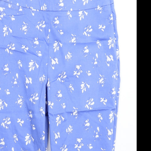 Preworn Womens Blue   Cropped Trousers Size 36 in L21 in