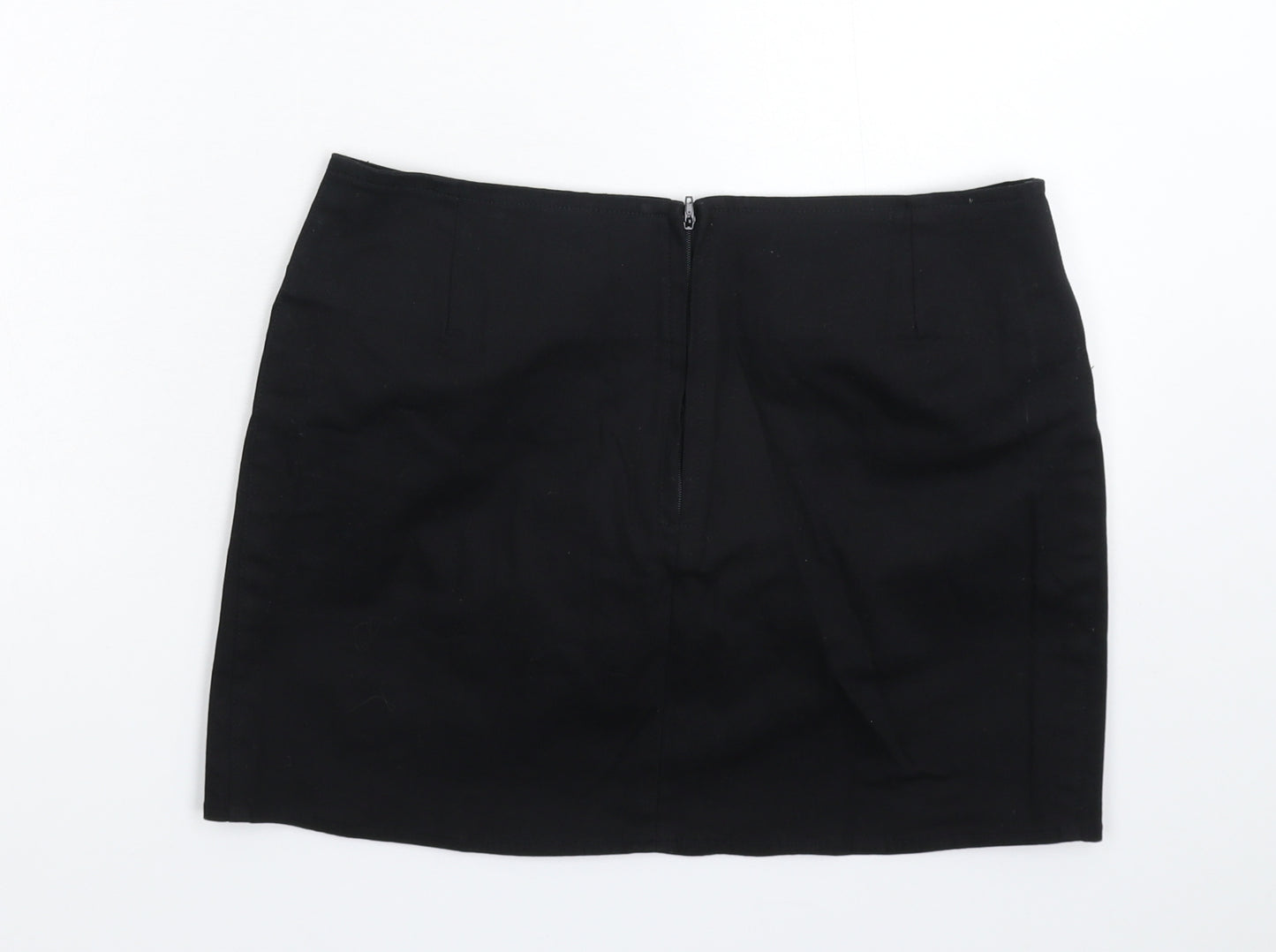 Motel Womens Black   Mini Skirt Size M