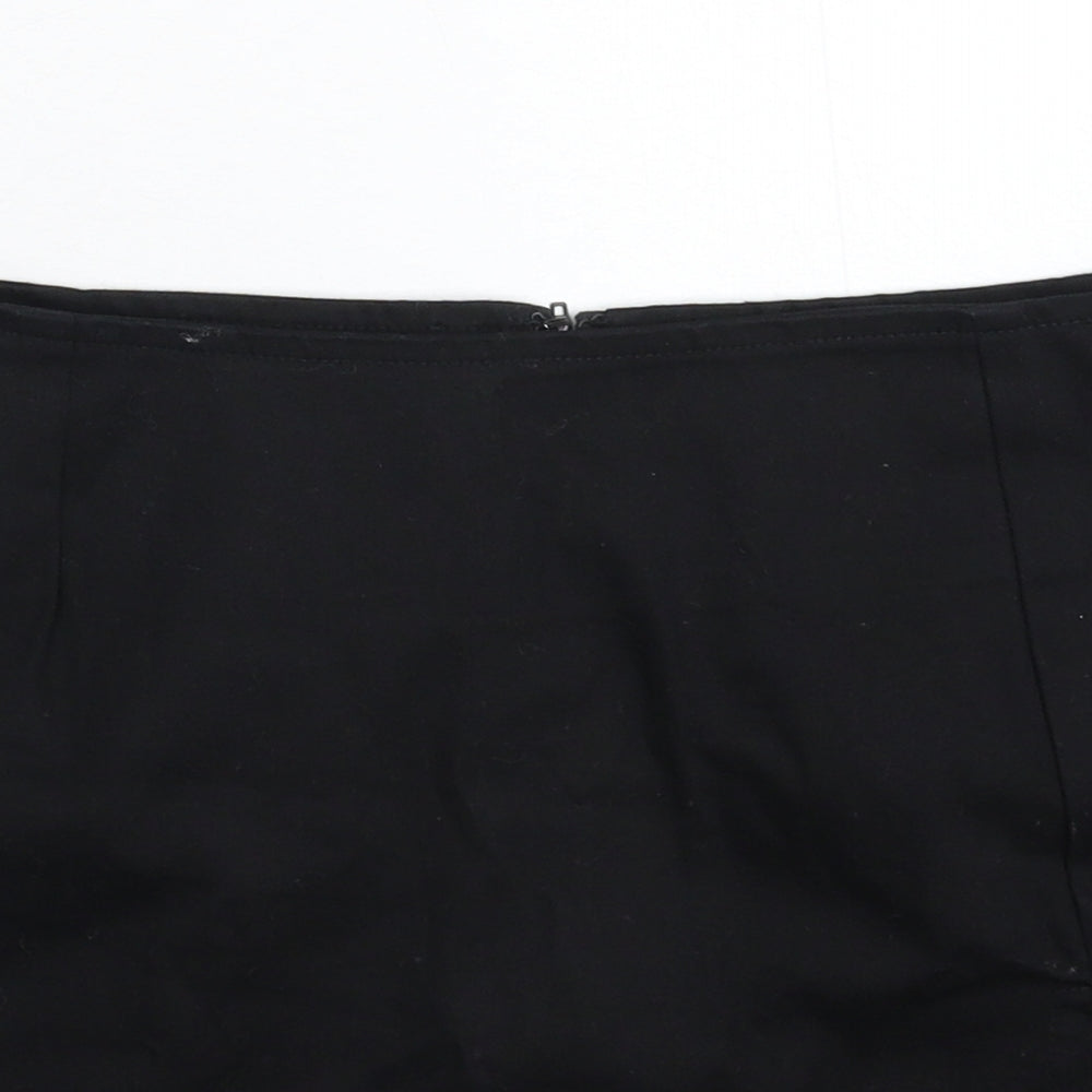 Motel Womens Black   Mini Skirt Size M