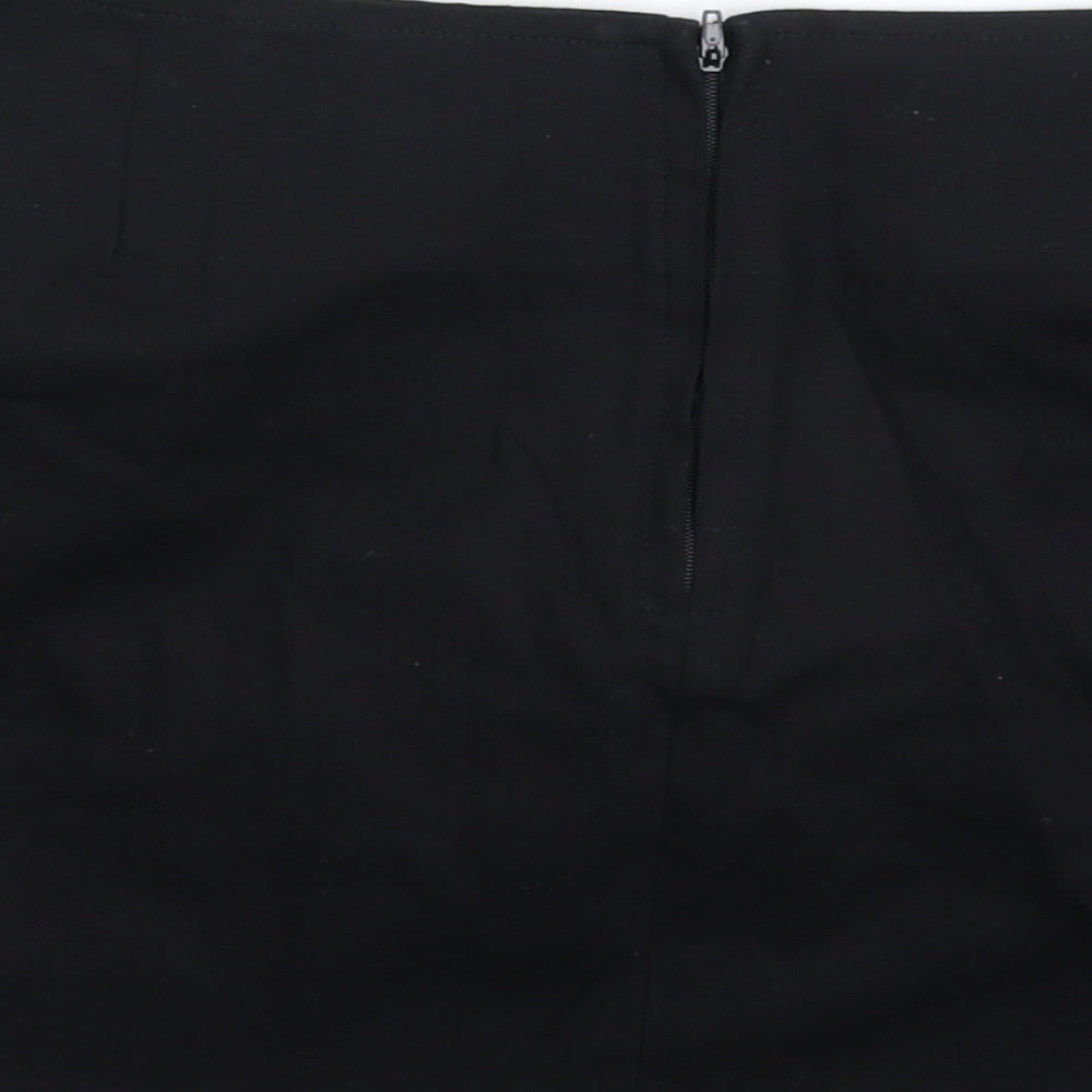 Motel Womens Black   Mini Skirt Size M