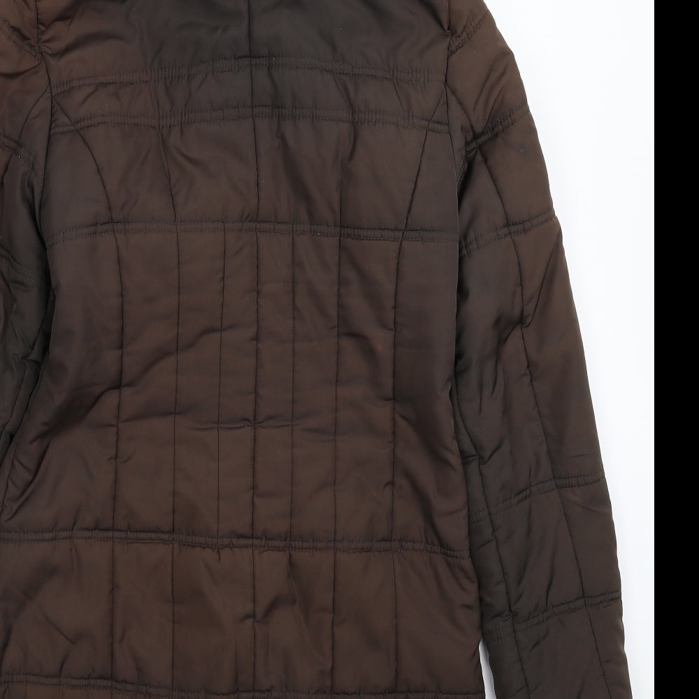 Kaliko Womens Grey   Parka Coat Size 12