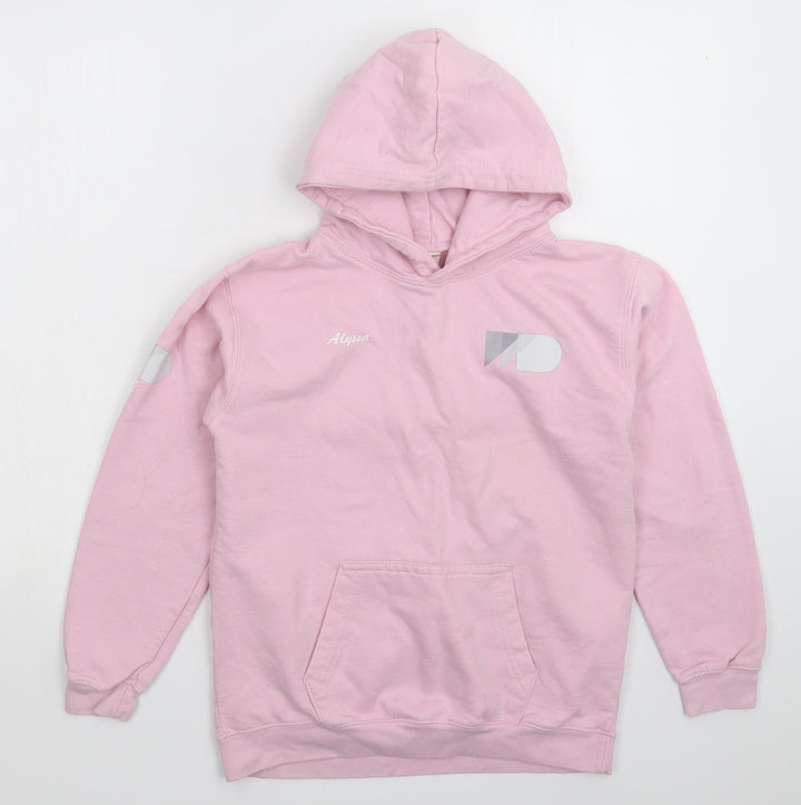 All We Do is Girls Pink   Pullover Hoodie Size 12-13 Years