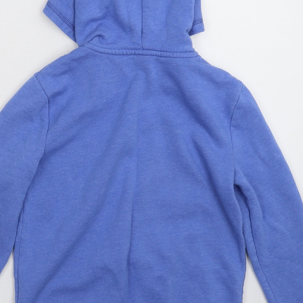 H&M Boys Blue   Full Zip Hoodie Size 9-10 Years