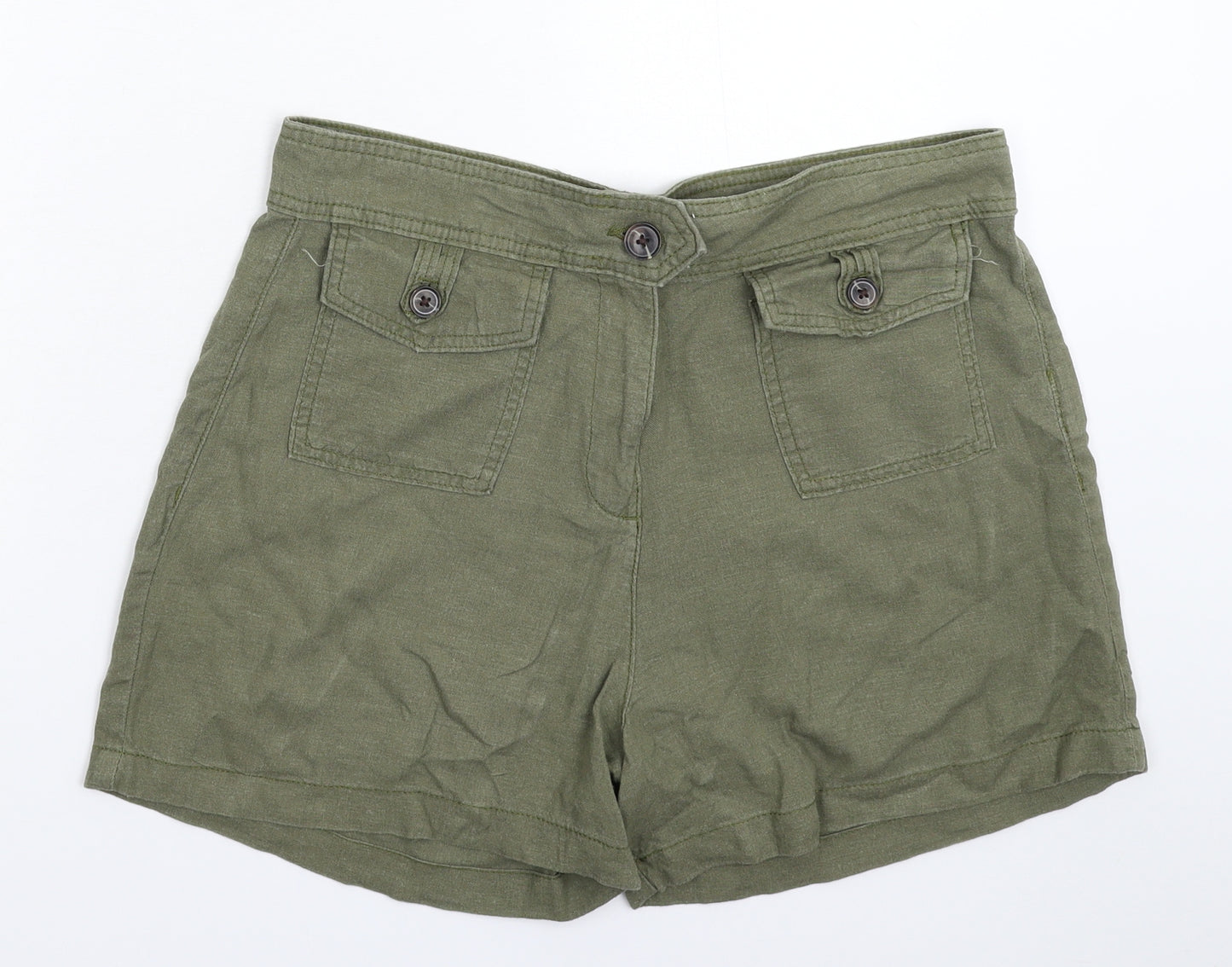 TU Womens Green   Bermuda Shorts Size 12