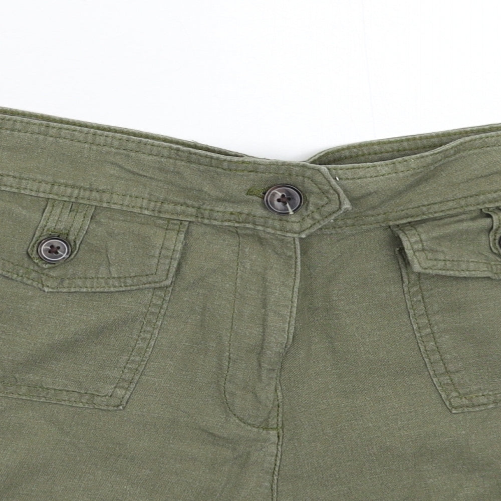 TU Womens Green   Bermuda Shorts Size 12