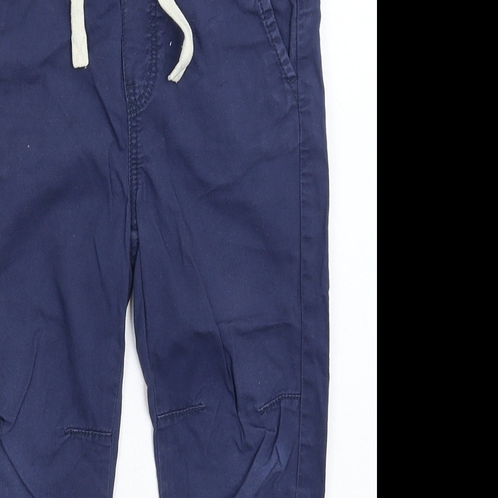 H&M Boys Blue   Chino Trousers Size 5-6 Years