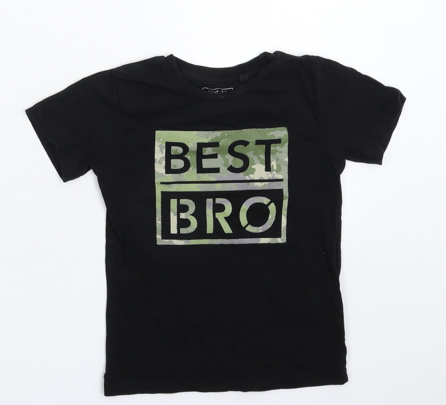 NEXT Boys Black   Basic T-Shirt Size 5 Years