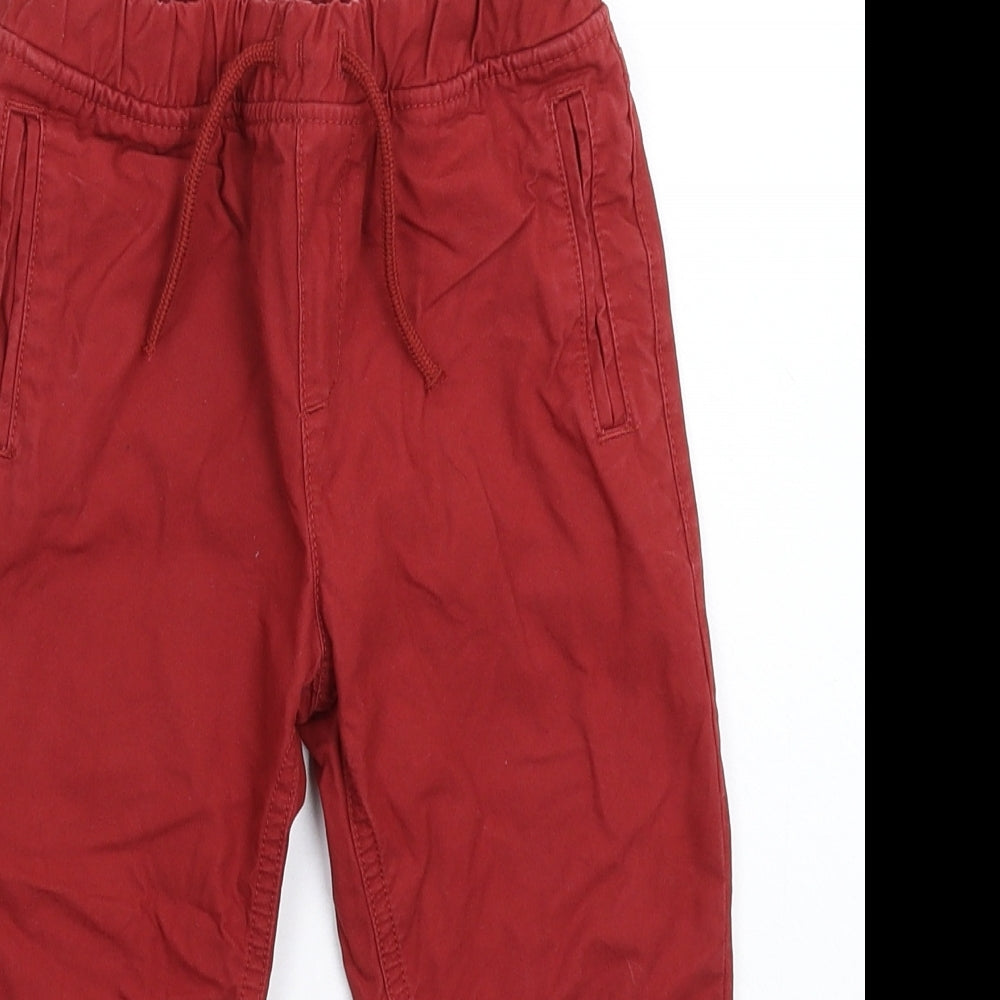 Outfit Boys Red   Jogger Trousers Size 3-4 Years
