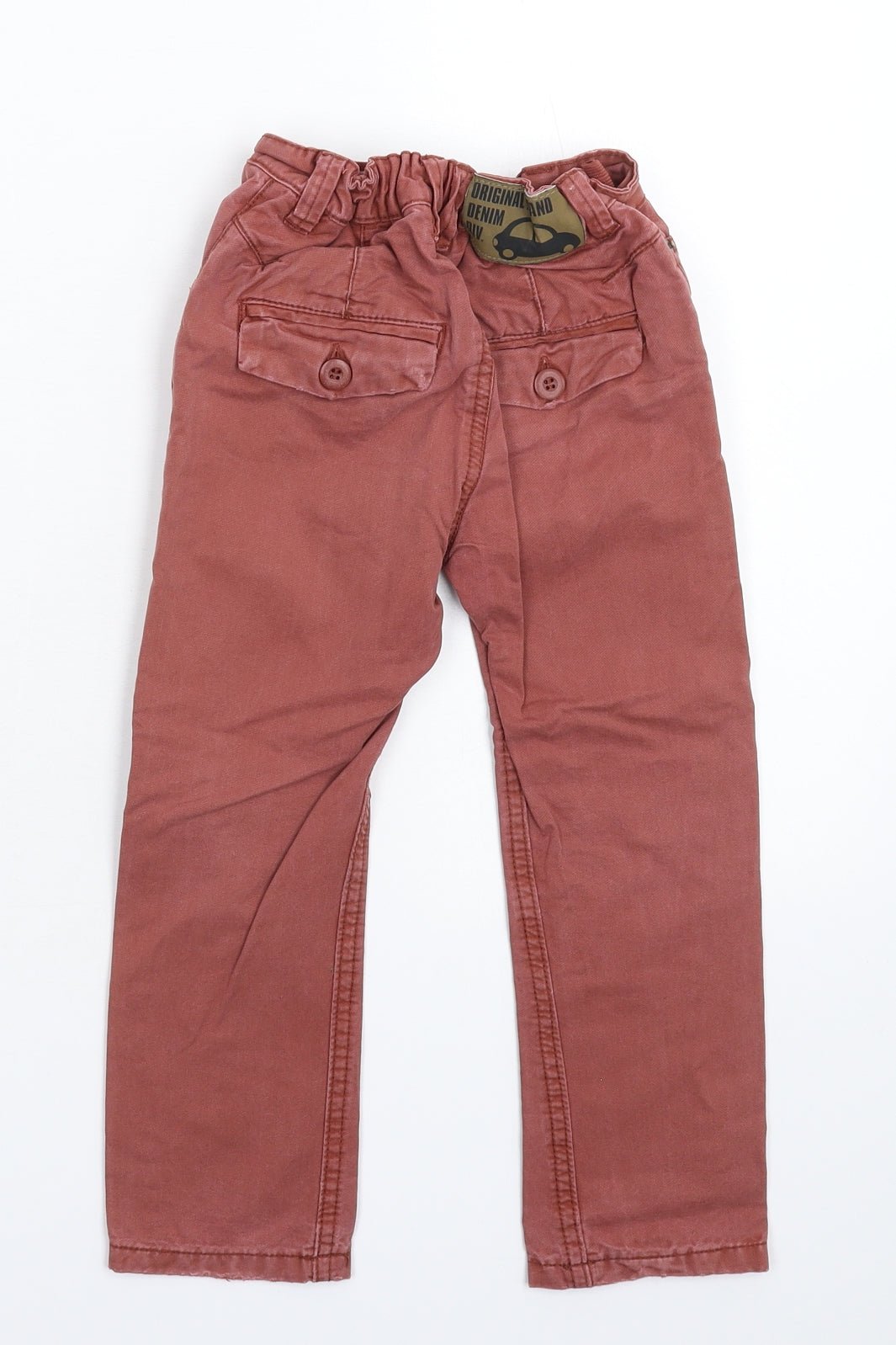 TU Boys Brown  Denim Straight Jeans Size 4-5 Years