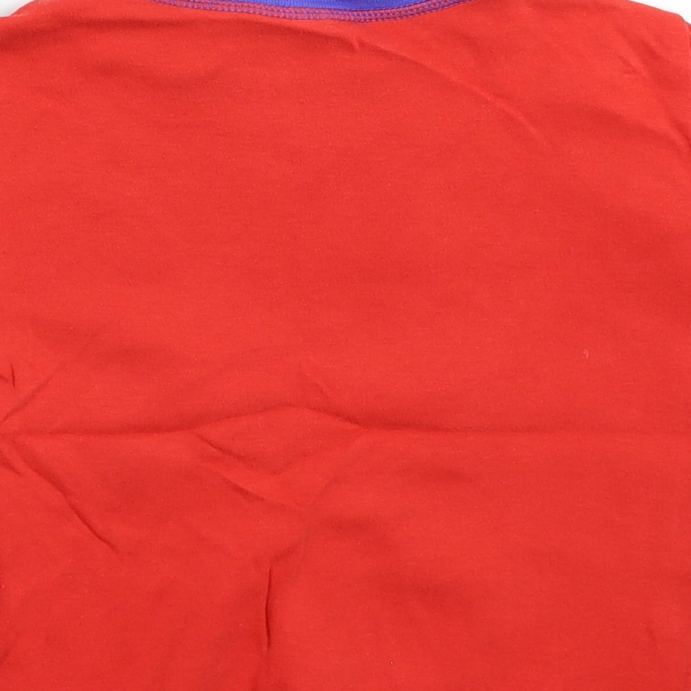George Boys Red   Basic T-Shirt Size 4-5 Years