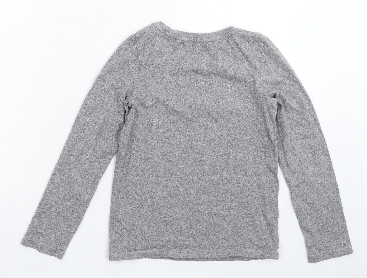 NEXT Girls Grey   Basic T-Shirt Size 8 Years