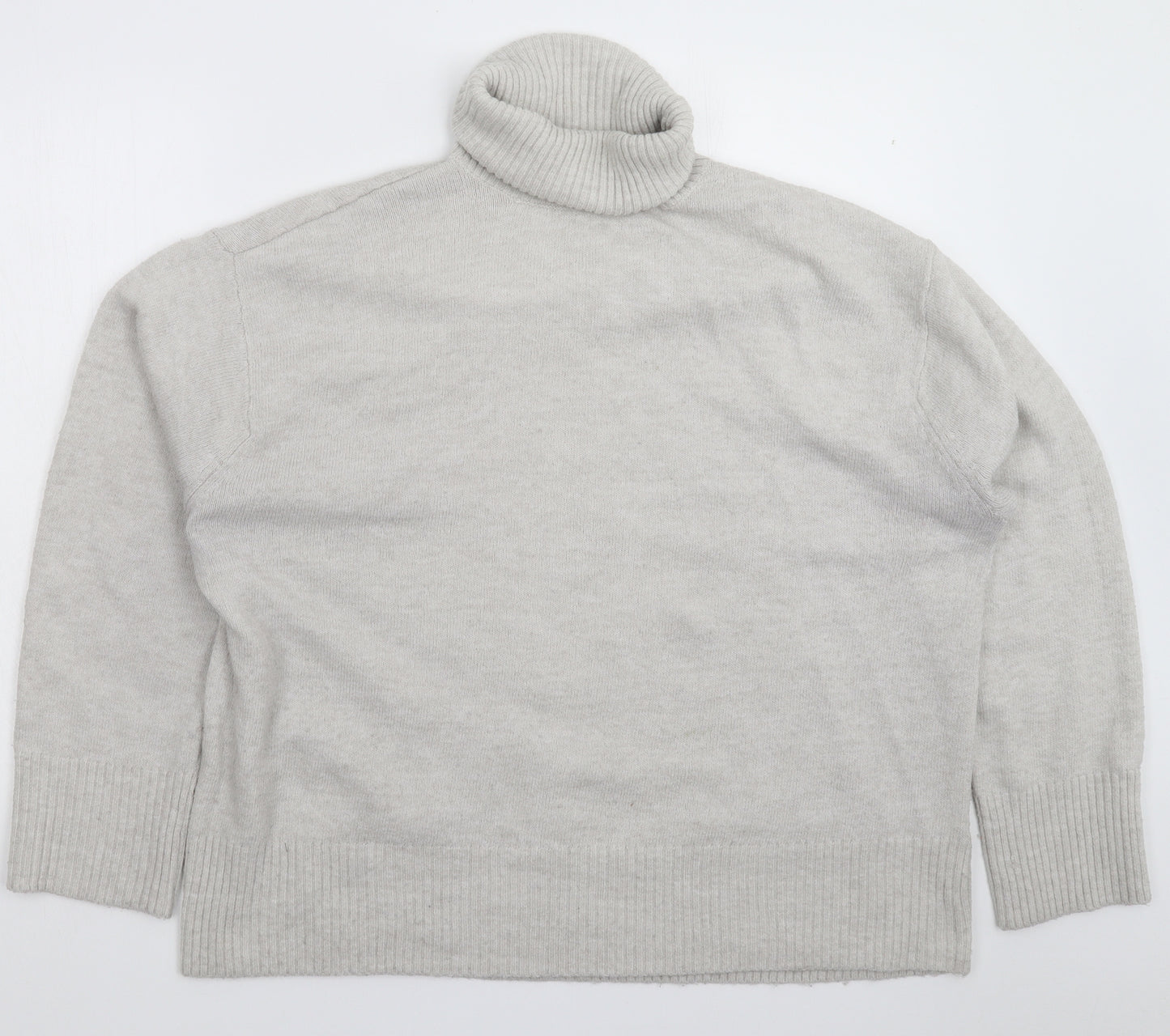Divided Womens Grey  Knit Pullover Jumper Size L  - Oversized