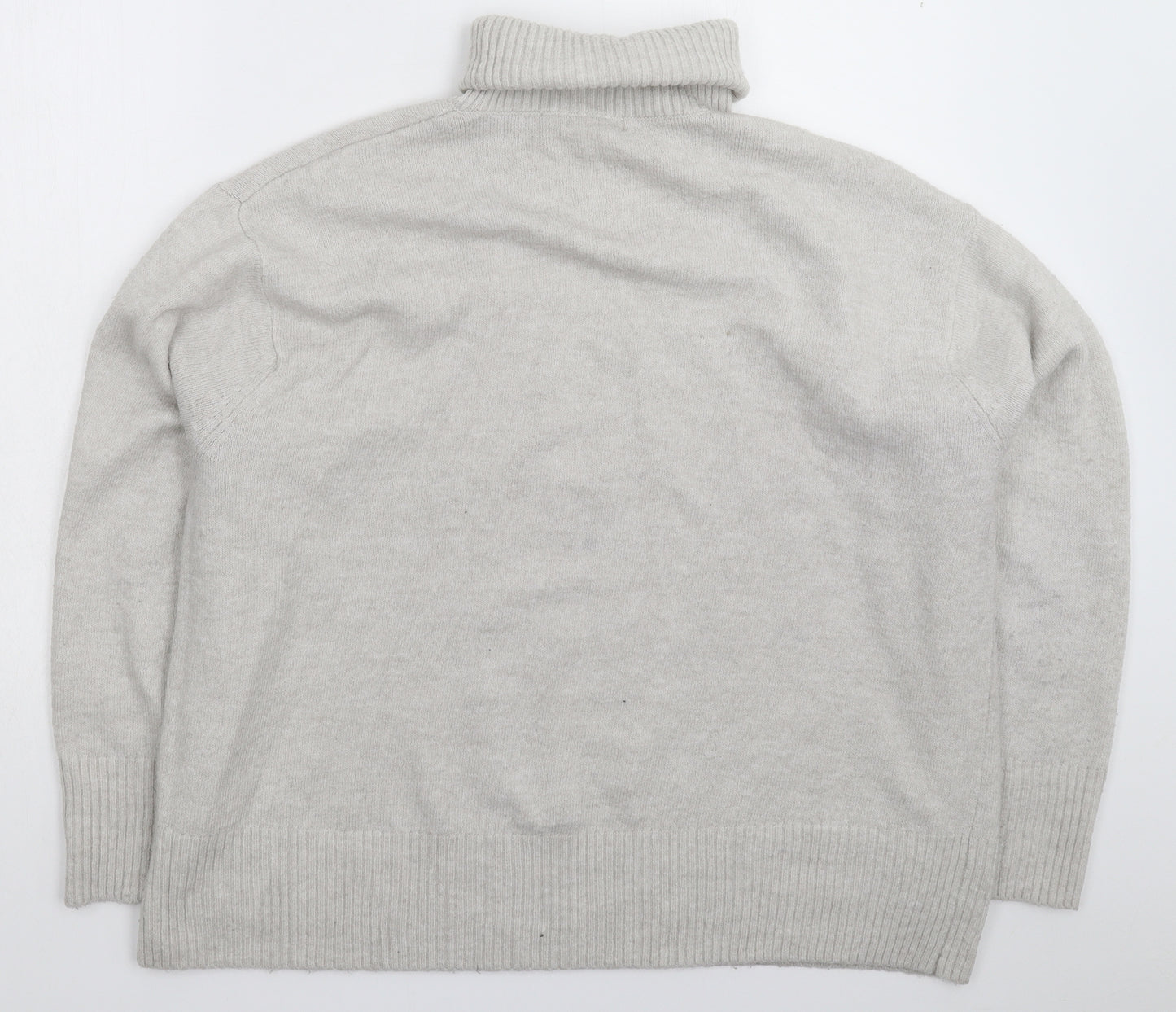 Divided Womens Grey  Knit Pullover Jumper Size L  - Oversized