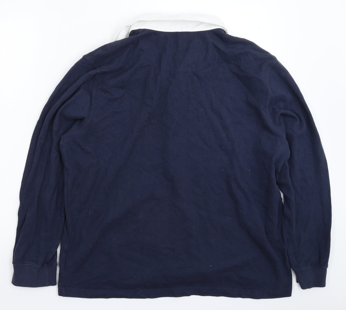 Lincoln Mens Blue    Polo Size XL