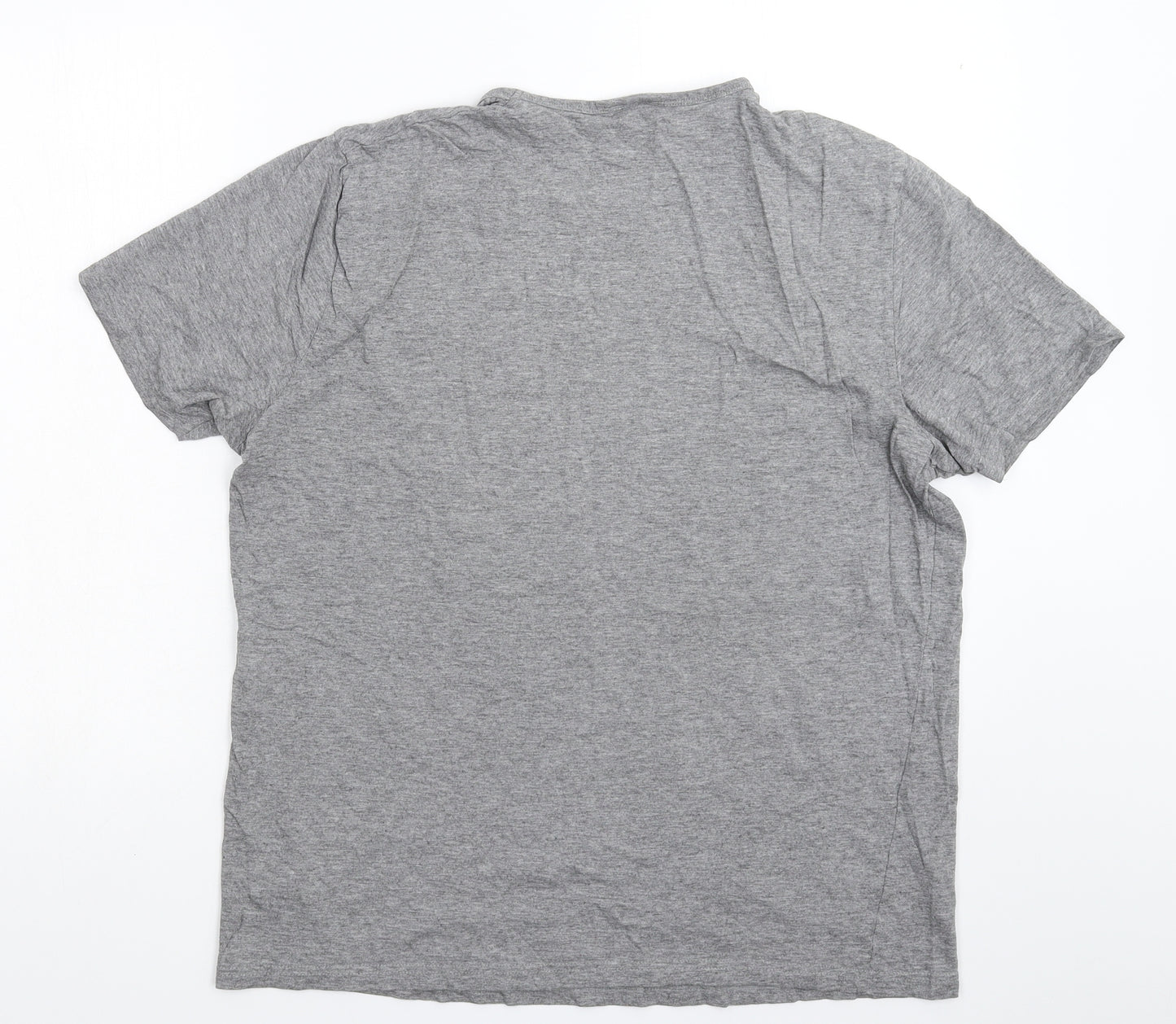 Ramones Mens Grey    T-Shirt Size L