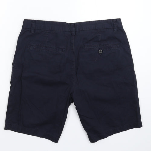 NEXT Mens Blue   Chino Shorts Size 34