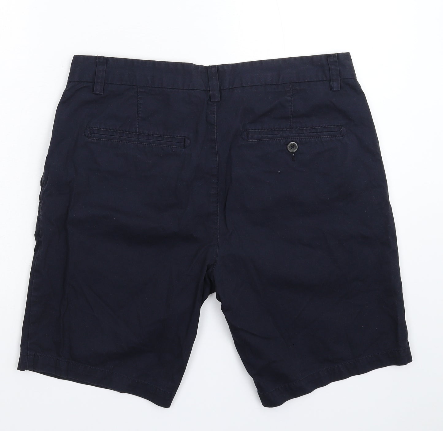 NEXT Mens Blue   Chino Shorts Size 34