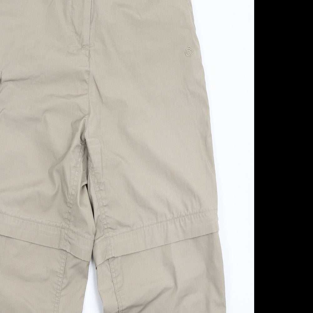 Craghoppers Womens Grey   Cargo Trousers Size 12 L28 in