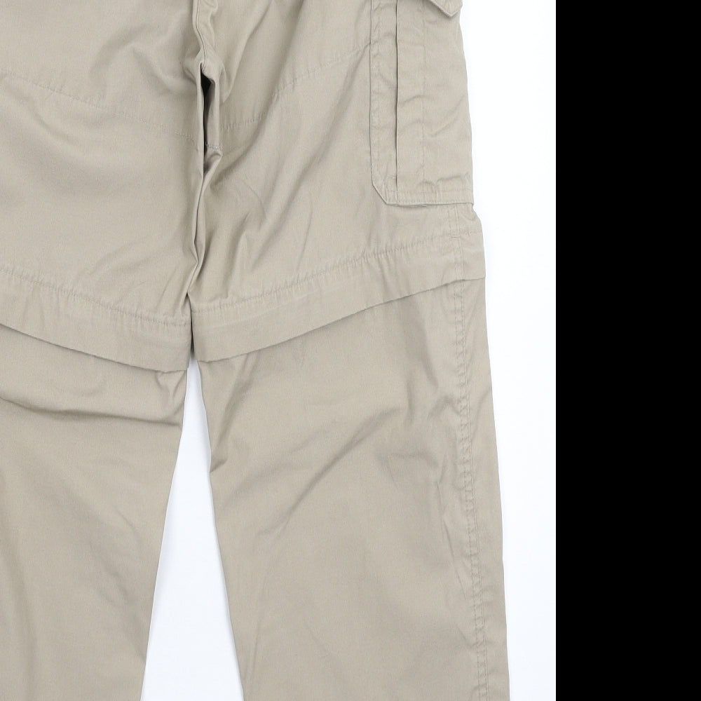 Craghoppers Womens Grey   Cargo Trousers Size 12 L28 in