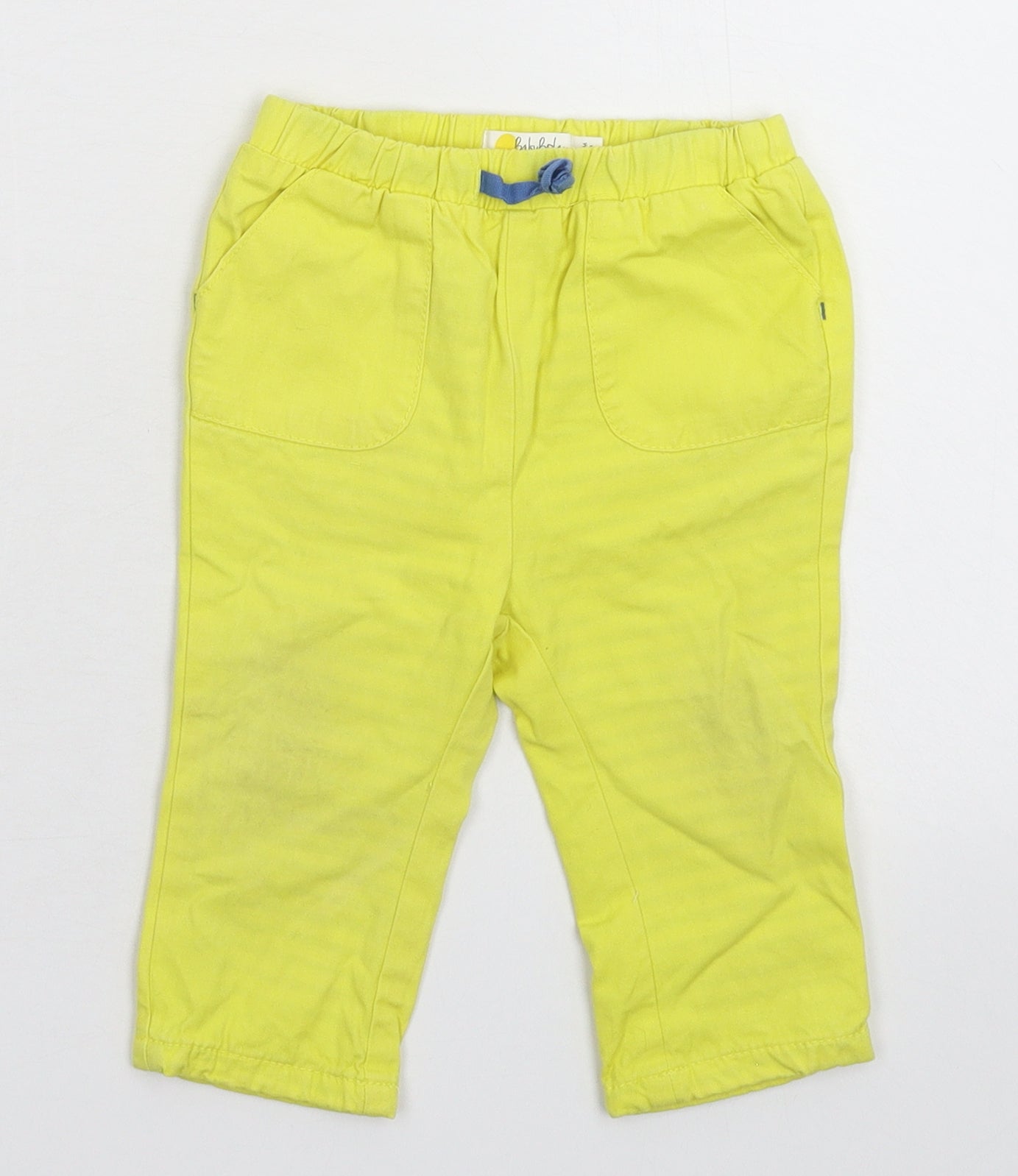 Boden Baby Yellow   Capri Trousers Size 12-18 Months