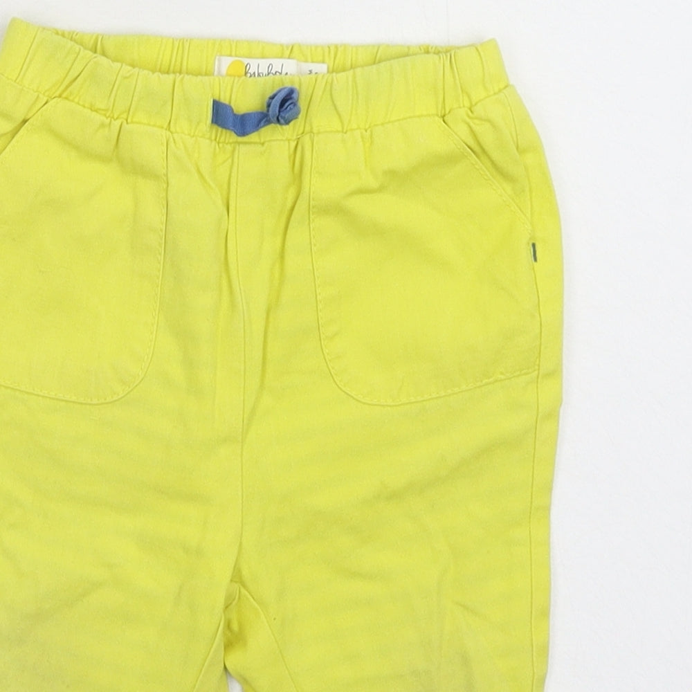 Boden Baby Yellow   Capri Trousers Size 12-18 Months
