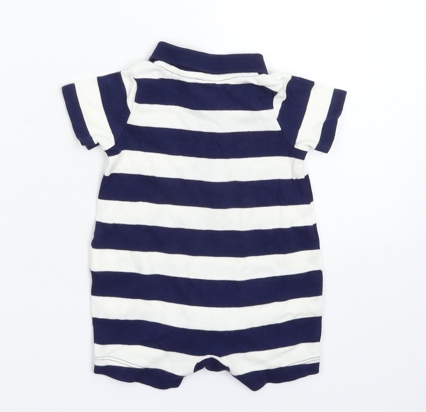 Gap Baby Blue Striped  Babygrow One-Piece Size 3-6 Months