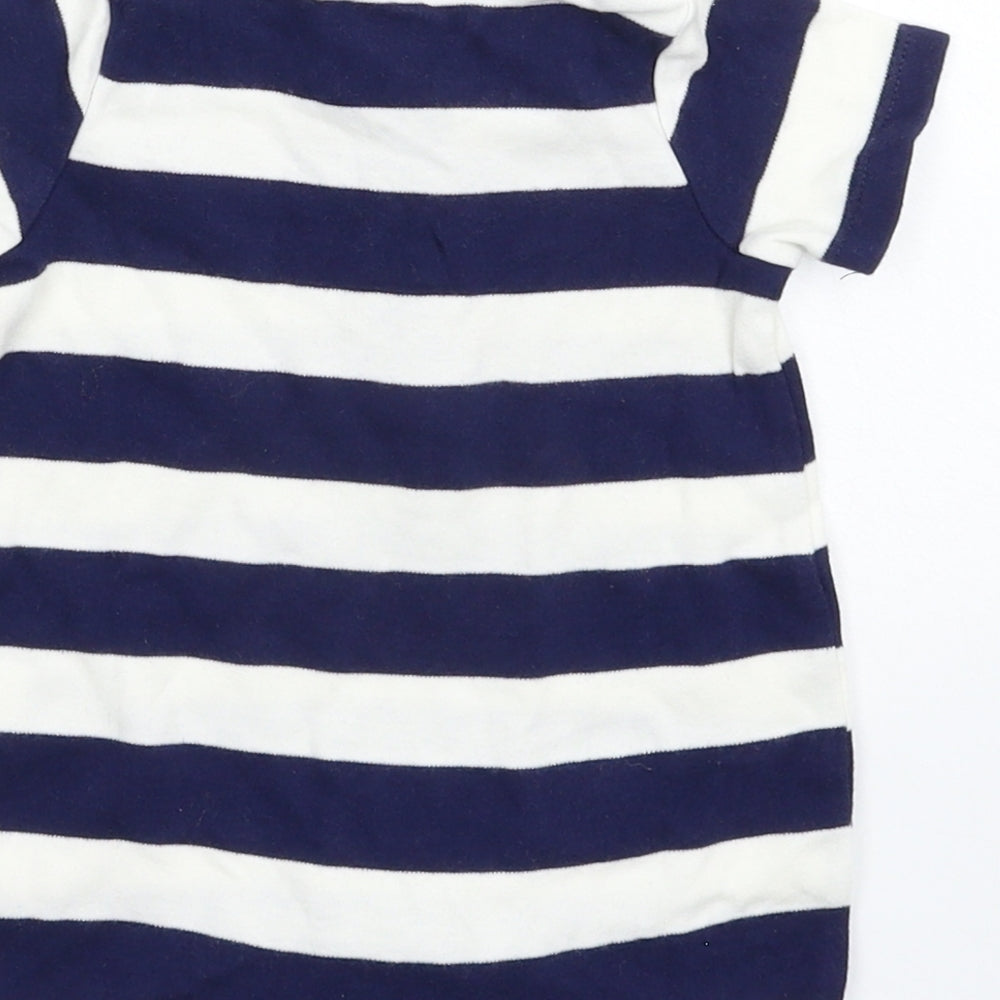 Gap Baby Blue Striped  Babygrow One-Piece Size 3-6 Months