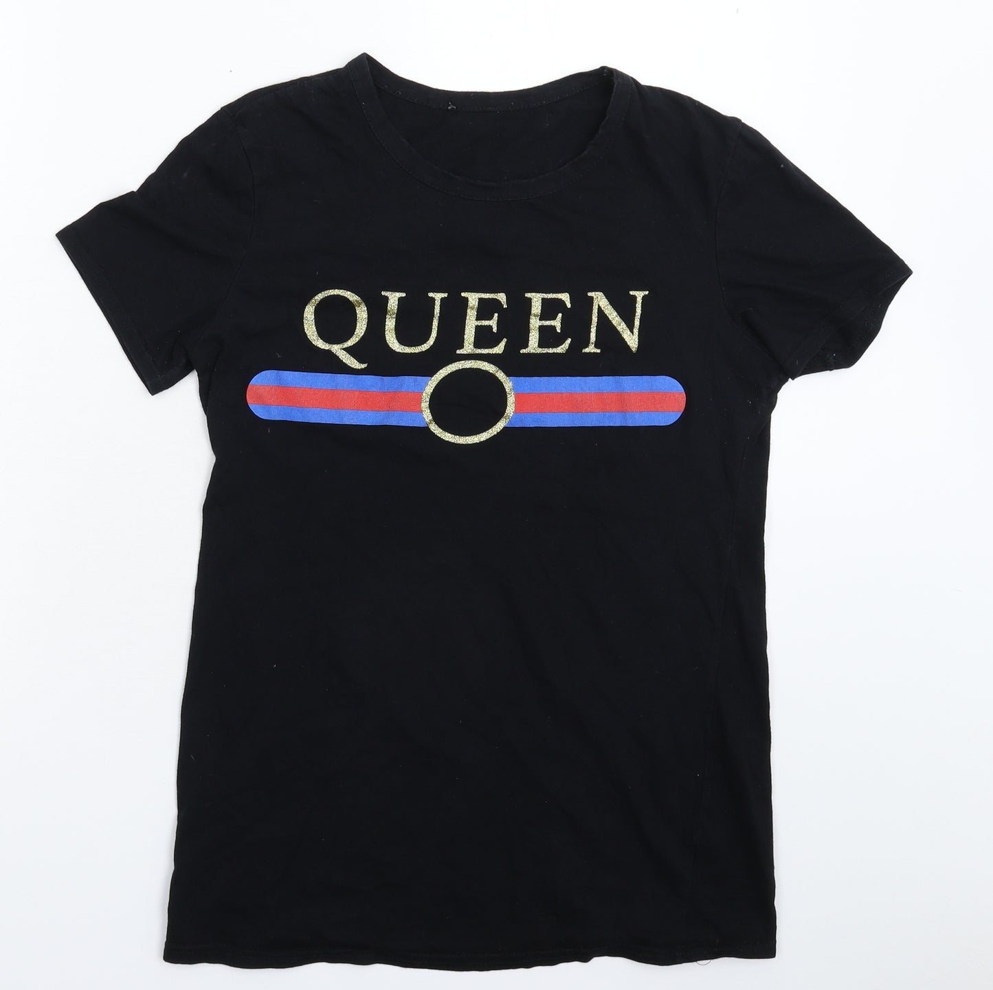 Preworn Womens Black   Basic T-Shirt Size M