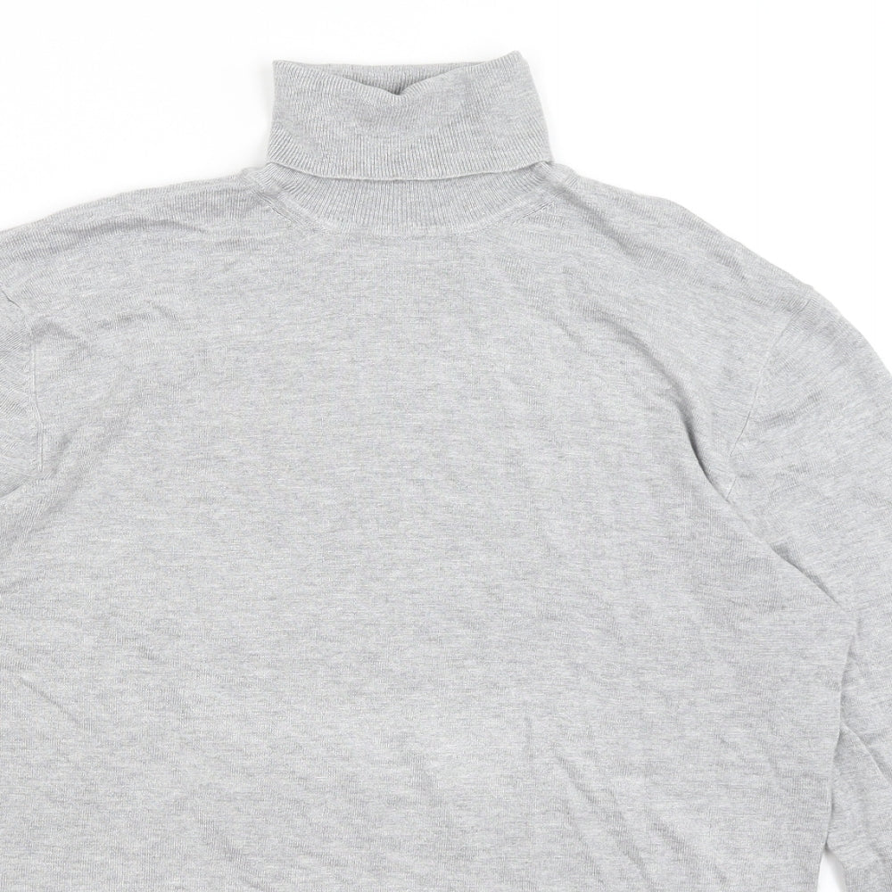 River Island Mens Grey    T-Shirt Size M