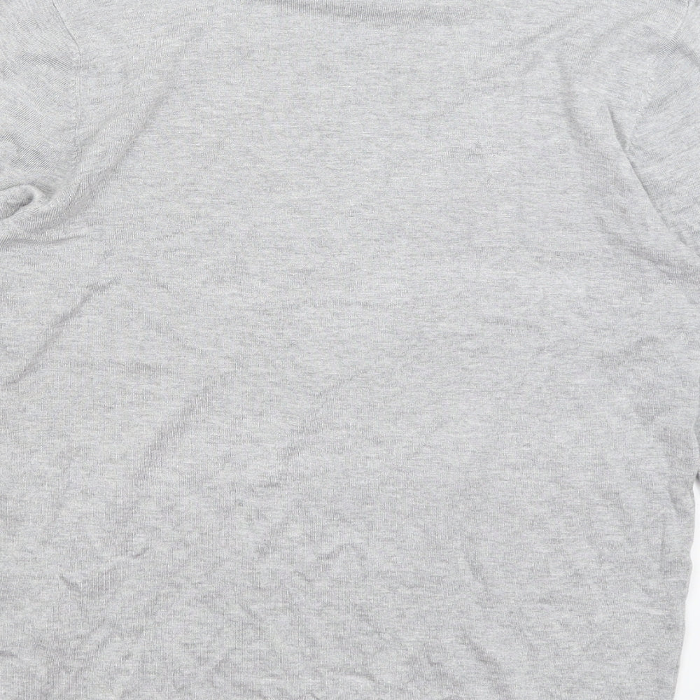 River Island Mens Grey    T-Shirt Size M