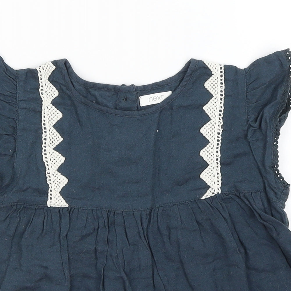 NEXT Girls Blue   Fit & Flare  Size 6 Years