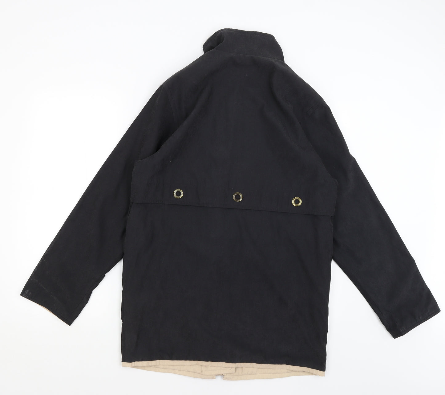 Berkertex Womens Black   Rain Coat Coat Size 10