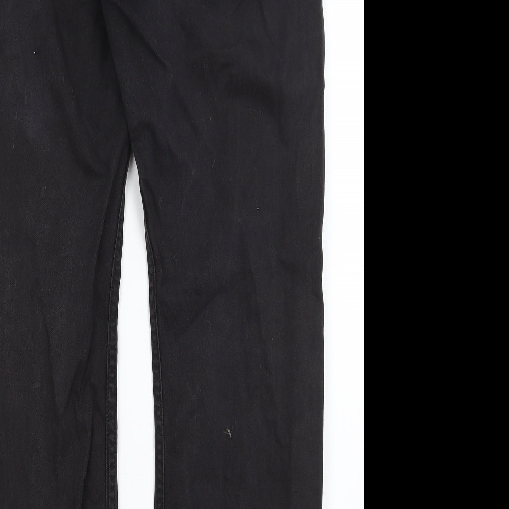 Levi Mens Black   Straight Jeans Size 34 in L29 in