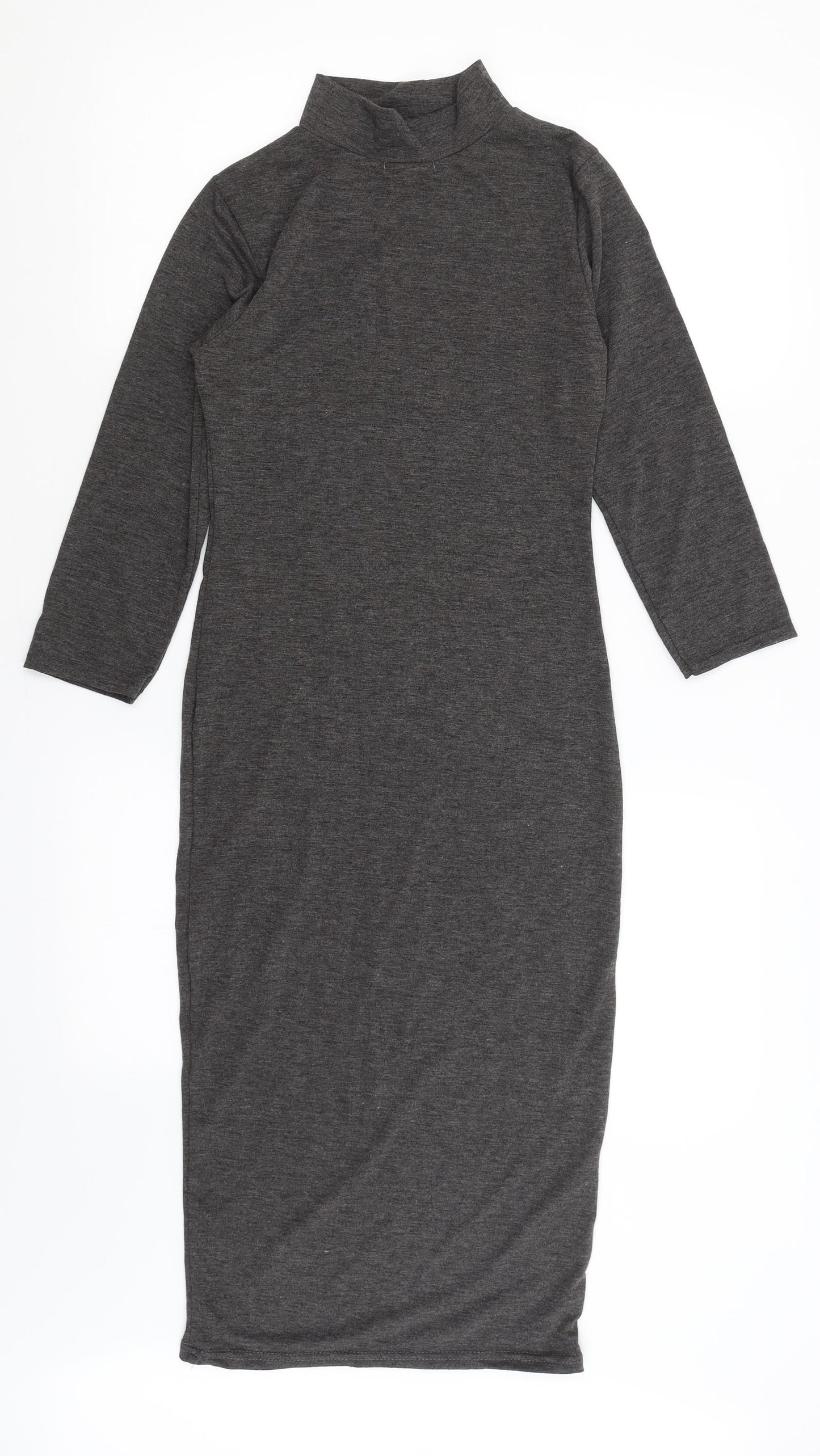 Aislinn Womens Grey   T-Shirt Dress  Size S