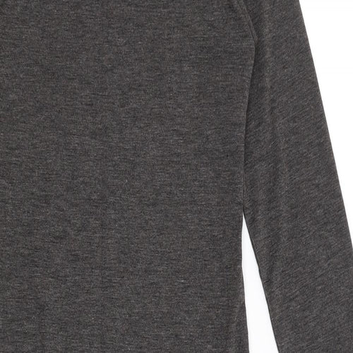 Aislinn Womens Grey   T-Shirt Dress  Size S