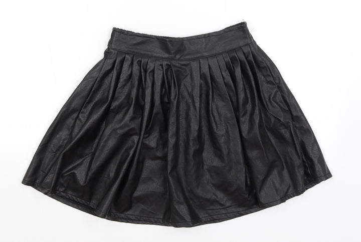 Hearts & Bows Womens Black Flare Skirt Size M